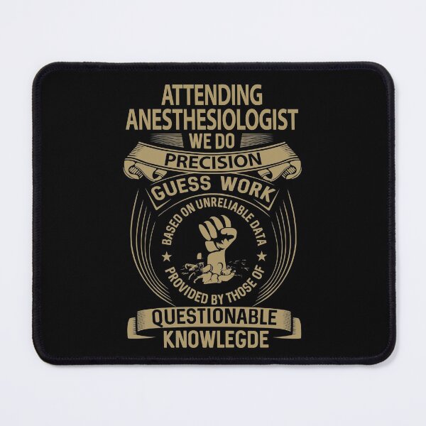 Item preview, Attending Anesthesiologist T Shirt - We Do Precision Job Gift Item Tee designed and sold by paneczkopat.