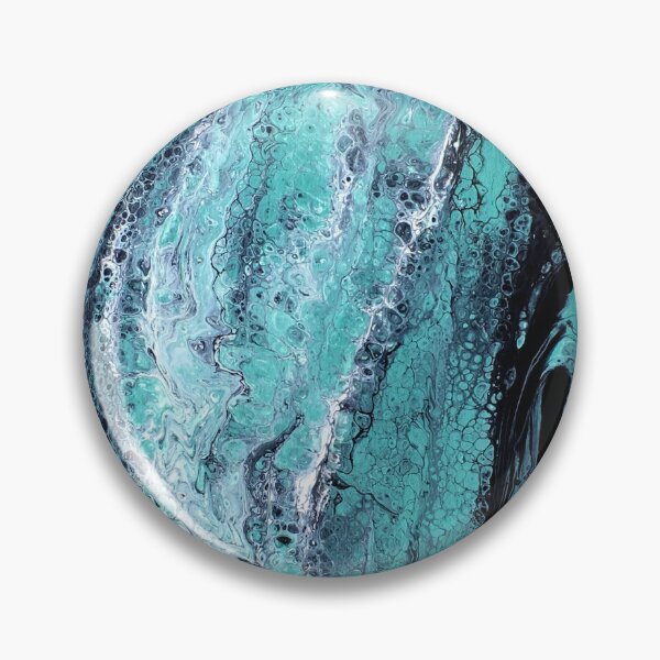 Item preview, Green Black Swirl Liquid Art designed and sold by storyboxdesigns.