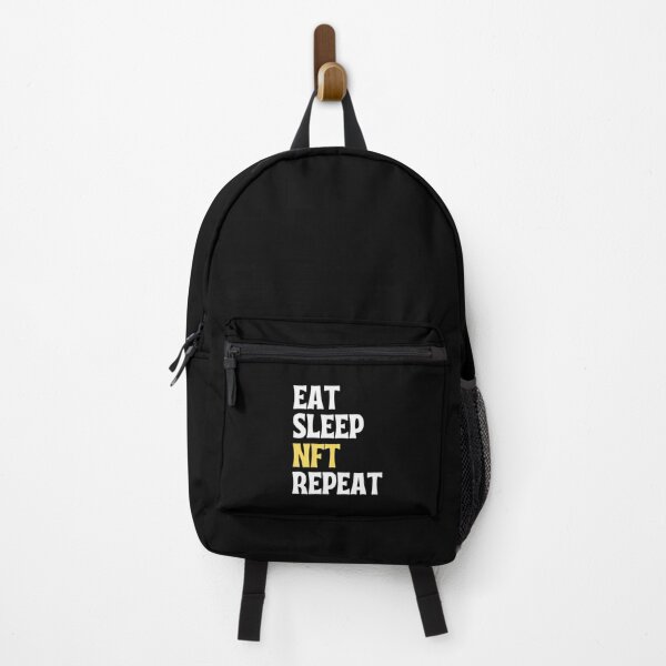 Item preview, Eat Sleep Nft Repeat - Funny Crypto Sayings designed and sold by chetan786.