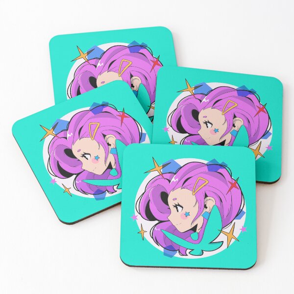 Item preview, Blushing Anime Girl Stickers Pak, Anime Girl designed and sold by graphic-genie.