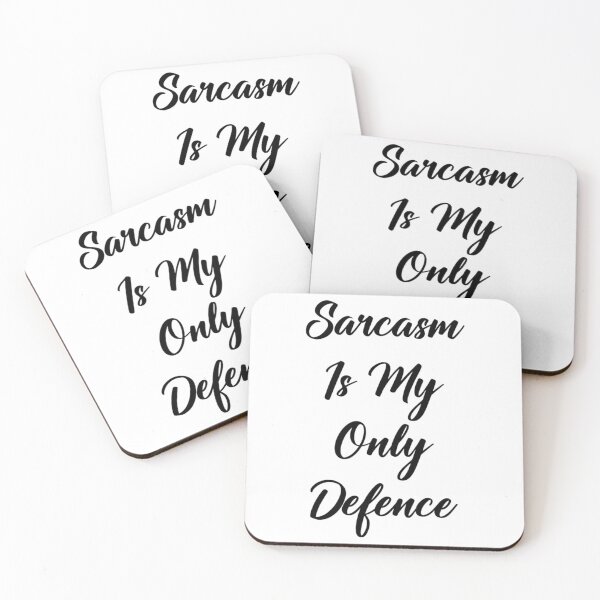 Item preview, Sarcasm Is My Only Defence                               designed and sold by ZidyKpopUSAB.