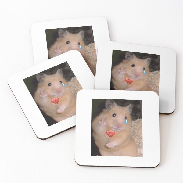 Item preview, Sad Hamster Meme  designed and sold by GeKrayr.