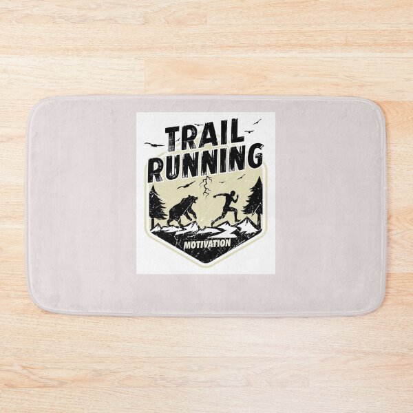 Item preview, Pegatina Diseño divertido de motivación de trail running designed and sold by AndreasBockl.