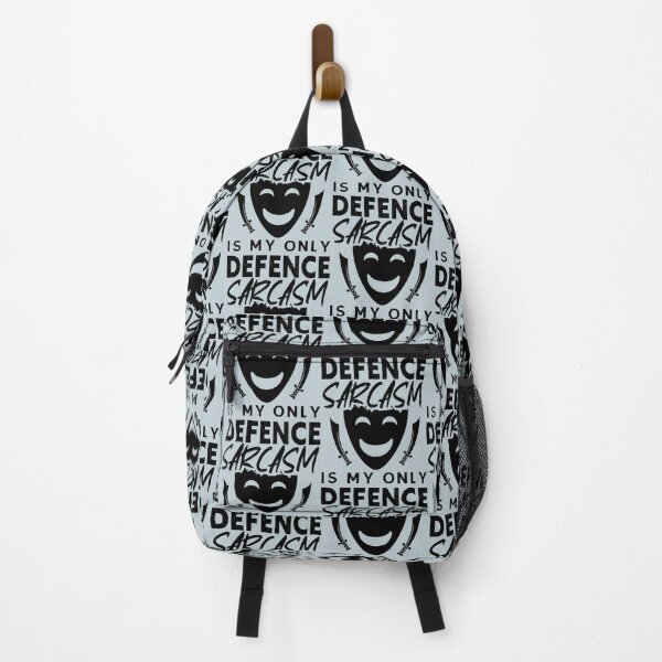 Item preview, Sarcasm Is My Only Defence Funny Sarcasm Mask Design designed and sold by ZidyKpopUSAB.