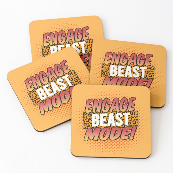 Item preview, Engage Beast Mode! (Comic-style) designed and sold by CRHPOD20.
