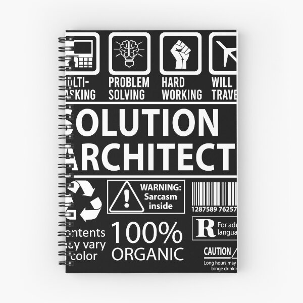 Item preview, Solution Architect T Shirt - MultiTasking Certified Job Gift Item Tee designed and sold by oslandefren.