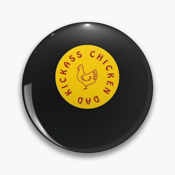 Item preview, Kickass Chicken Dad Sticker designed and sold by NayanAgarwal.