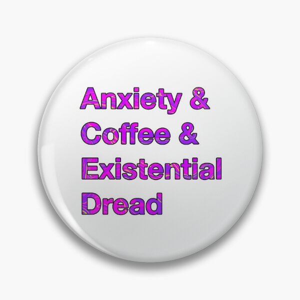 Item preview, Anxiety and Coffee and Existential Dread designed and sold by EmyBeeDesigns.