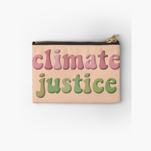 Aperçu de l'œuvre Justice Climatique Rétro Rose Rose Vert Plaidoyer Environnemental créée et vendue par cashewdays.