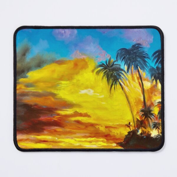 Item preview, Fire Sunset in Hawaii designed and sold by jennyleeandjim.