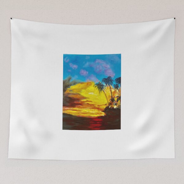 Item preview, Fire Sunset in Hawaii designed and sold by jennyleeandjim.