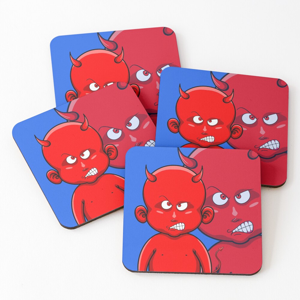 Item preview, Coasters (Set of 4) designed and sold by Rafka-Shop.