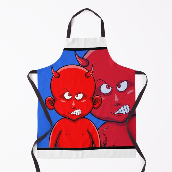 Item preview, Twin devil cute designed and sold by Rafka-Shop.