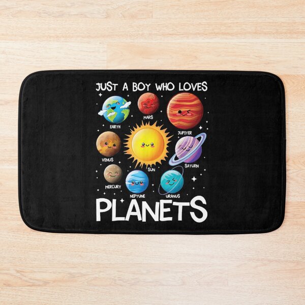 Item preview, Just A Boy Who Loves Planets designed and sold by spherevilla.