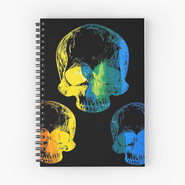 Item preview, Tri Skulls Rainbow designed and sold by BubbleCrumbs.