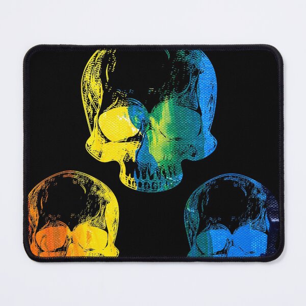 Item preview, Tri Skulls Rainbow designed and sold by BubbleCrumbs.
