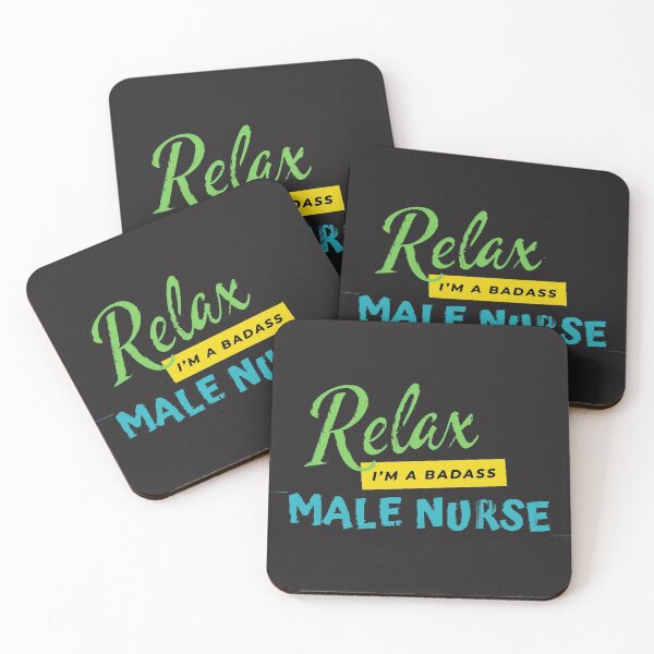 Item preview, Male Nurse Relax I&39;m A Badass designed and sold by Ndeliaw.