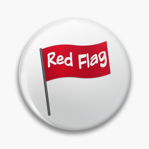 Item preview, Red Flag designed and sold by EmyBeeDesigns.