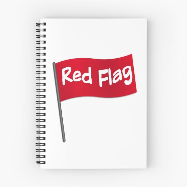 Item preview, Red Flag designed and sold by EmyBeeDesigns.