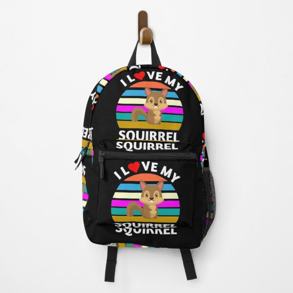 Item preview, I Love My Squirrel - Cute Squirrel Memes designed and sold by Delandor.