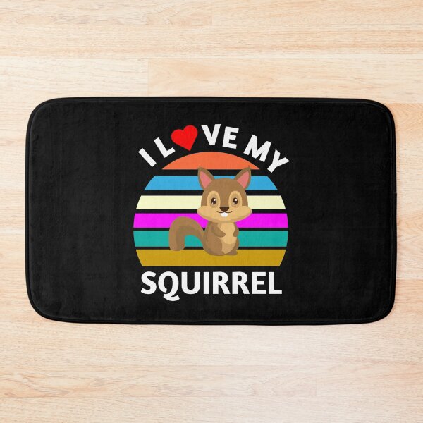 Item preview, I Love My Squirrel - Cute Squirrel Memes designed and sold by Delandor.