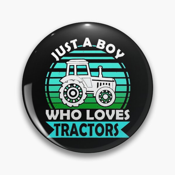 Item preview, Just A Boy Who Loves Tractors Vintage Farm designed and sold by spherevilla.