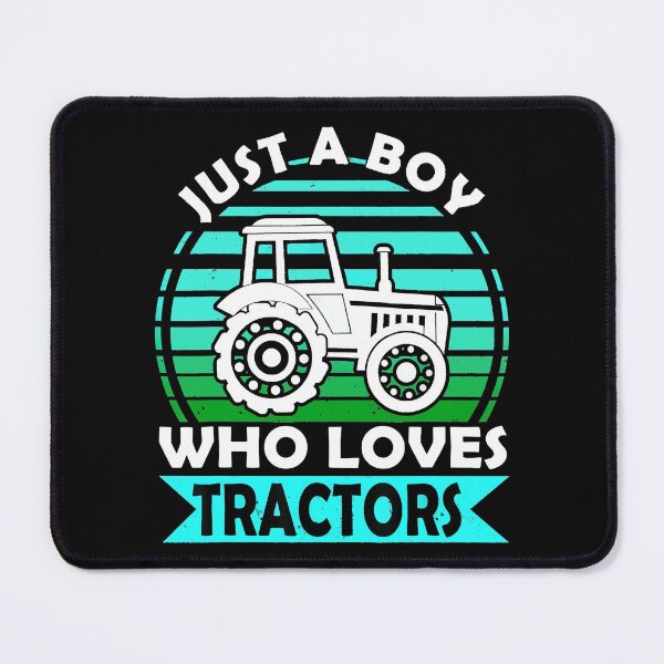 Item preview, Just A Boy Who Loves Tractors Vintage Farm designed and sold by spherevilla.