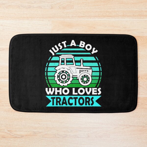 Item preview, Just A Boy Who Loves Tractors Vintage Farm designed and sold by spherevilla.