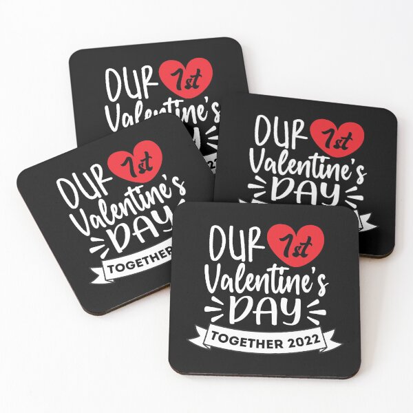 Item preview, Our First Valentine's Day Together 2022 designed and sold by DAFIN.