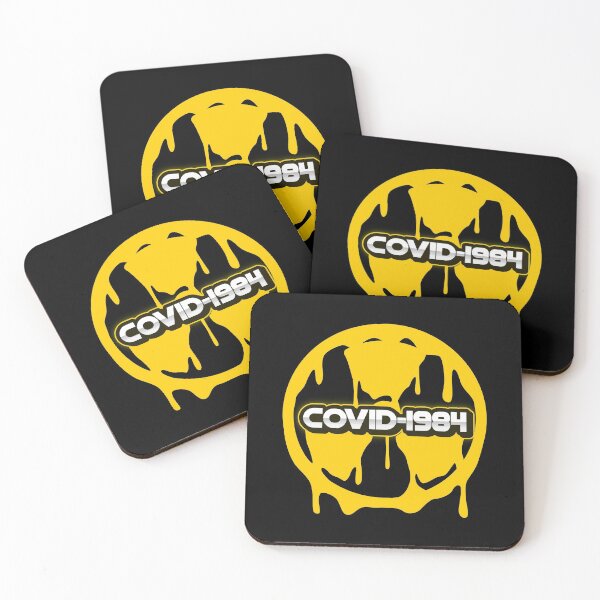 Item preview, Covid-1984 biohazard designed and sold by ReRevolution.
