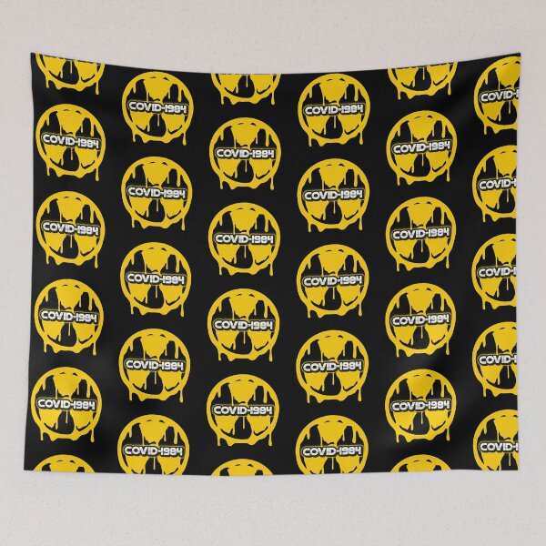 Item preview, Covid-1984 biohazard designed and sold by ReRevolution.