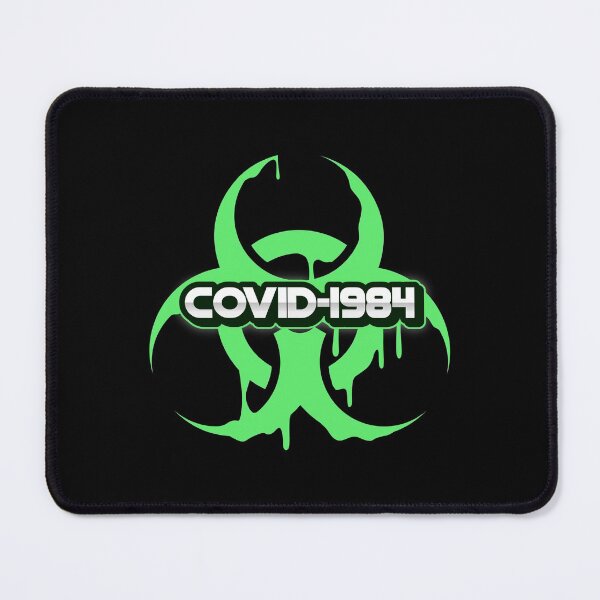 Item preview, Covid-1984 biohazard designed and sold by ReRevolution.