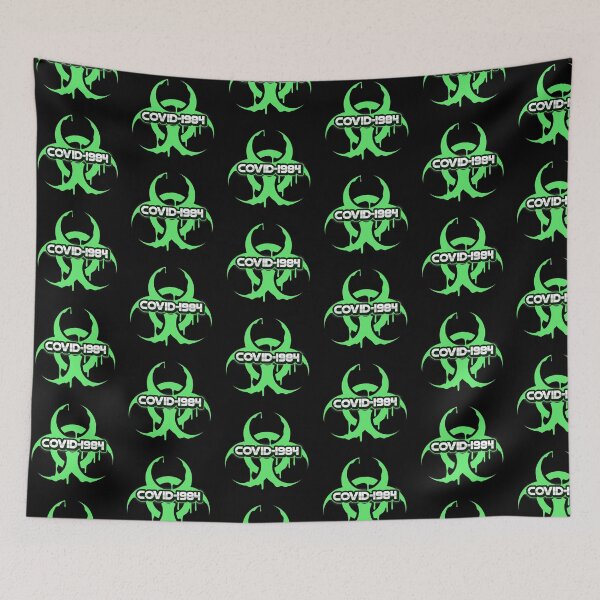Item preview, Covid-1984 biohazard designed and sold by ReRevolution.
