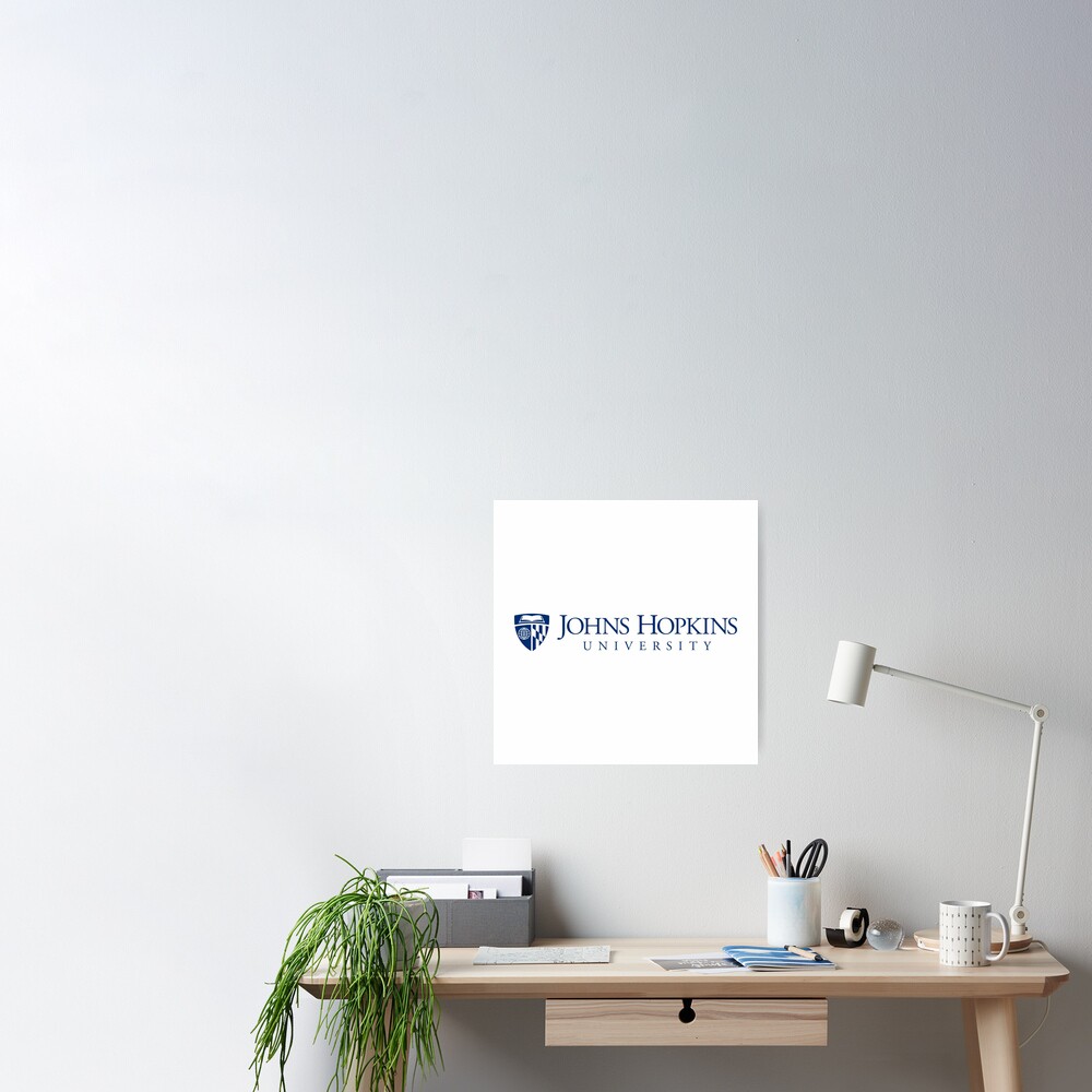 "Johns Hopkins University logo" Poster for Sale by Redbubble