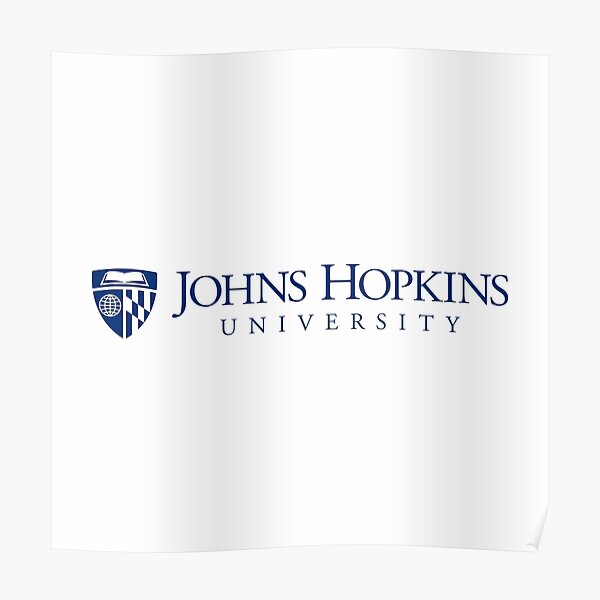 "Johns Hopkins University logo" Poster for Sale by Redbubble