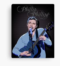 Phillip Phillips Portrait Canvas Print