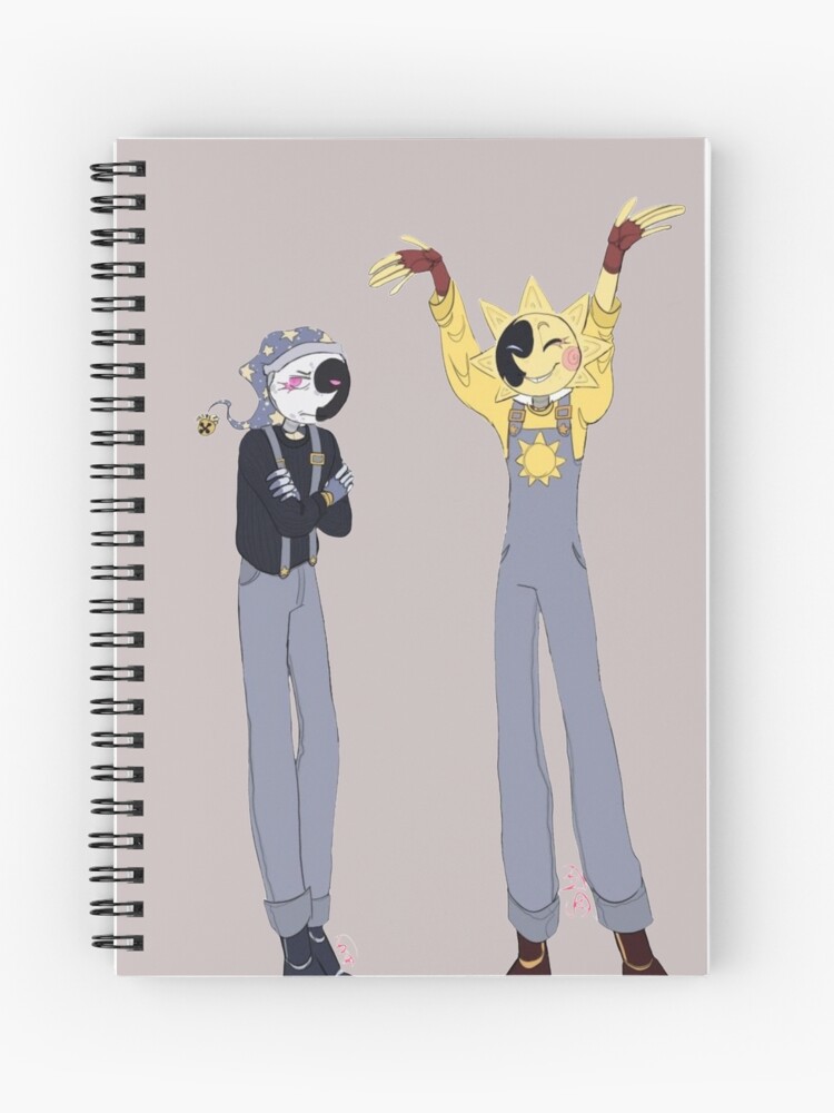 Main Animatronics: FNAF Security Breach Spiral Notebook 