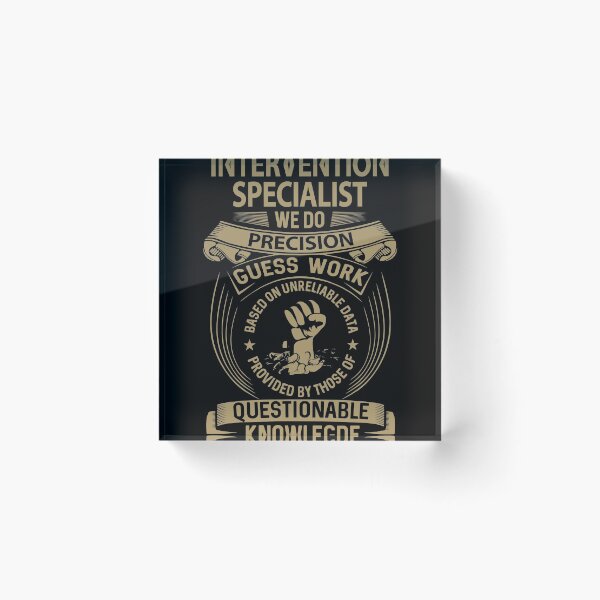 Item preview, Intervention Specialist T Shirt - We Do Precision Job Gift Item Tee designed and sold by smueller39.