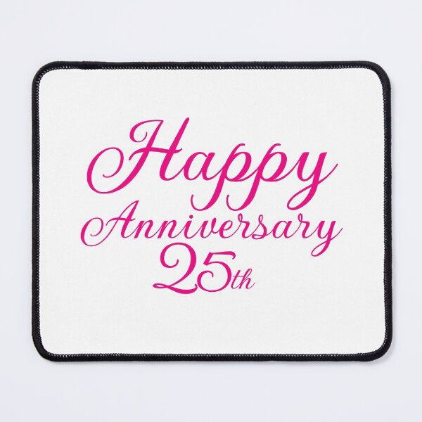 Item preview, happy anniversary 25th designed and sold by win Design.