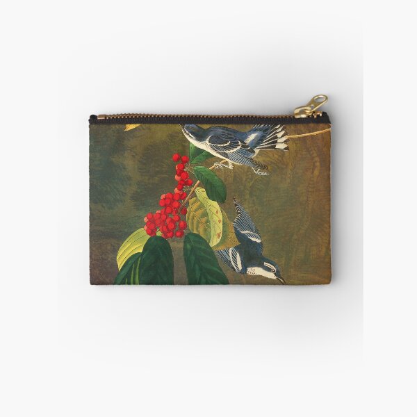 Item preview, Audubon's Azure Warbler - Birds on Berries designed and sold by thaneydesign.