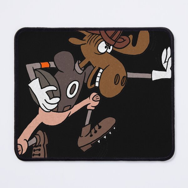Item preview, Tribute to Jay Ward Cartoons Bullwinkle as Turn-of-the-Century Football Star Classic T-Shirt.png designed and sold by KeithDu.