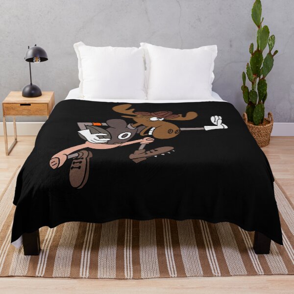 Item preview, Tribute to Jay Ward Cartoons Bullwinkle as Turn-of-the-Century Football Star Classic T-Shirt.png designed and sold by KeithDu.