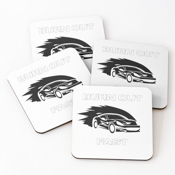 Item preview, Burn out fast car print designed and sold by Cronchyfrog11.