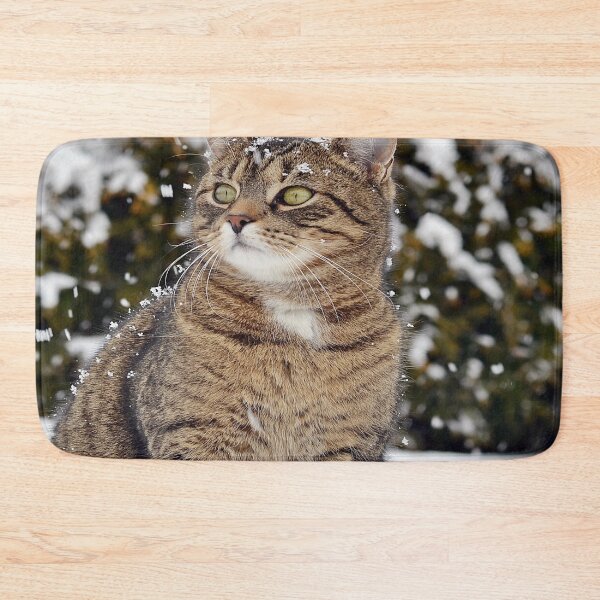 Item preview, cat walk in the snow, designed and sold by marwan elsaeed.
