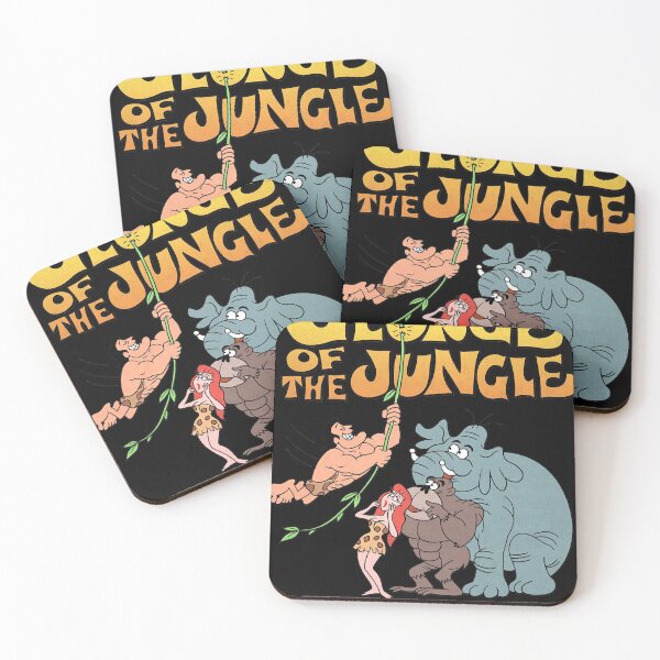 Item preview, Tribute to Jay Ward George of the Jungle Characters Classic T-Shirt.png designed and sold by KeithDu.