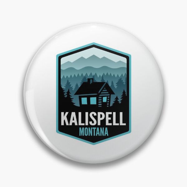 Item preview, Kalispell Montana Mountain Town Cabin designed and sold by HalpinDesign.