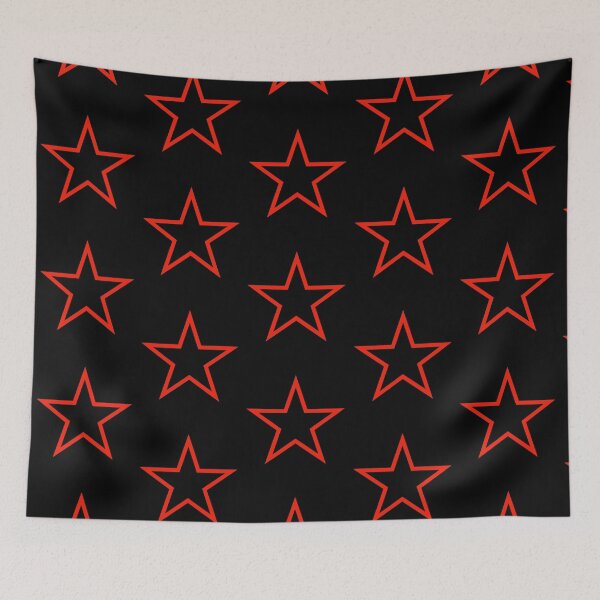 Item preview, A Red Star, Outline Star, A Big Star, Red, Big Star, Star, designed and sold by workshop5.