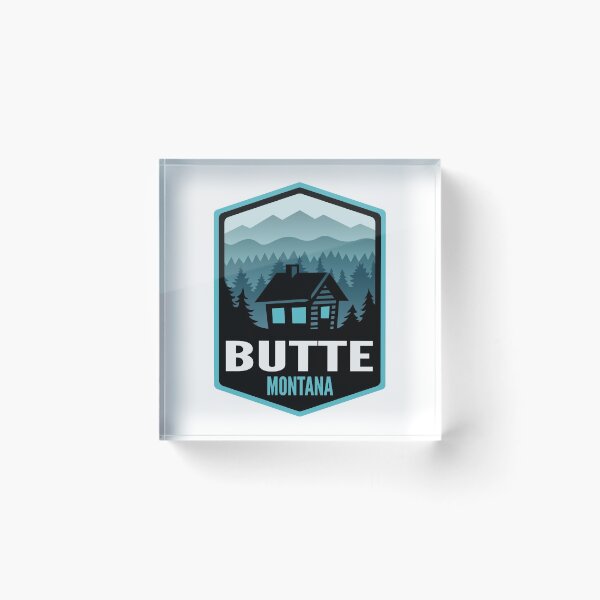 Item preview, Butte Montana Mountain Town Cabin designed and sold by HalpinDesign.