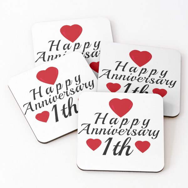 Item preview, happy anniversary 1th designed and sold by win Design.