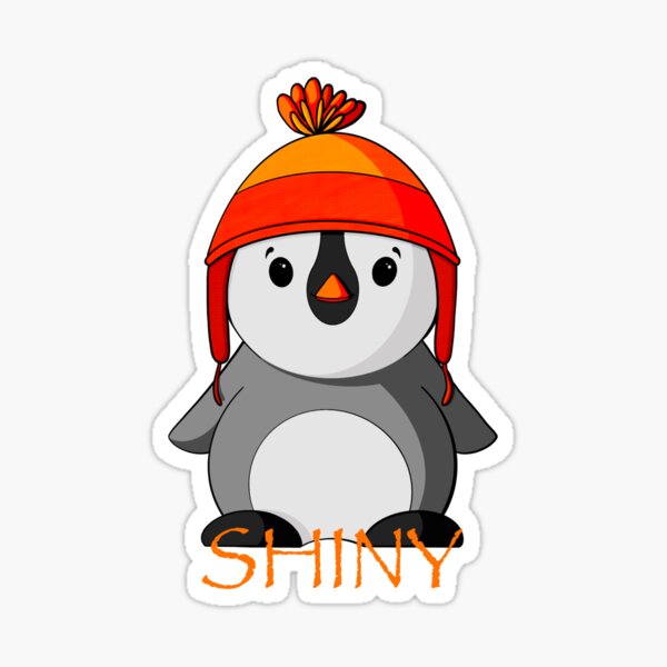 Shiny Penguin Sticker